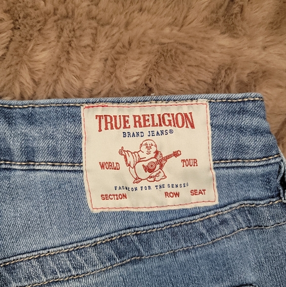 True Religion Denim - True Religion Light Blue Jeans Y2K fashion Y2Kcore aesthetic, 2000s style